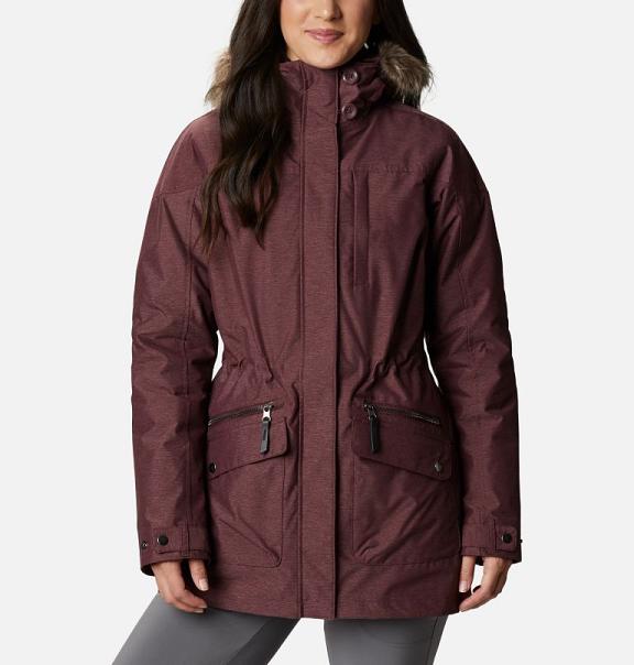 Columbia Carson Pass Interchange 3 In 1 Jacket Red For Women's NZ43608 New Zealand